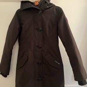 NWT Canada Goose Rossclair Parka Black XS